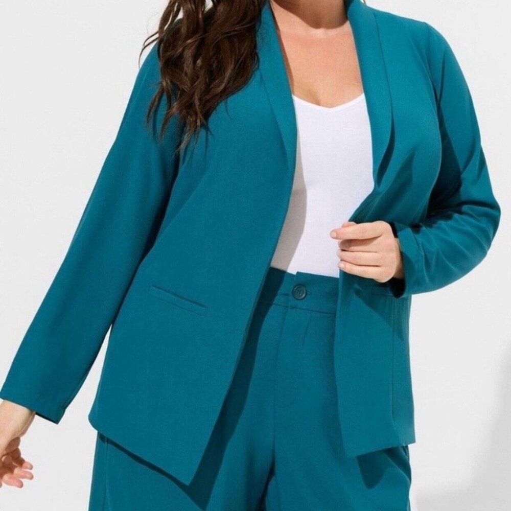 Studio by Torrid Teal Blazer